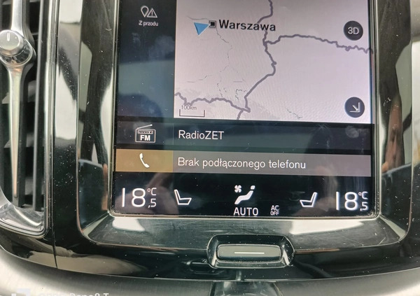 Volvo XC 60 cena 134400 przebieg: 59117, rok produkcji 2019 z Warszawa małe 631